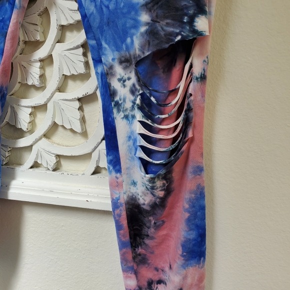 Bloomin Peachskin Tiedye Set 2XL Pants Large Top Lounge Bundle Of 2 - Picture 7 of 15